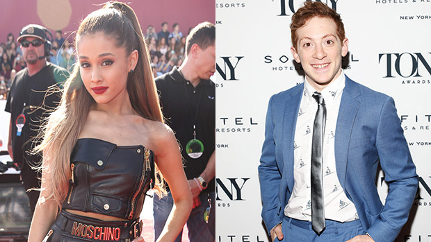 Ariana Grande & Ethan Slater Spotted on Dinner Date With Her Dad in Rare NYC Outing: Photos