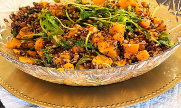 Male astronauts headed to Mars could thrive on this vegetarian salad