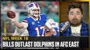 Josh Allen, Bills, OUTLAST Tua Tagovailoa, Dolphins