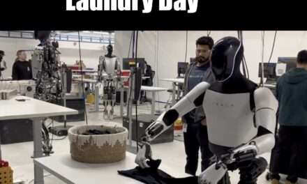 Optimus Teslabot Folds Laundry