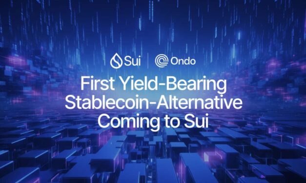 Ondo Finance Brings Real-World Assets and Yield-Bearing Stablecoin-Alternative, USDY, to Sui
