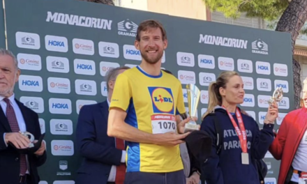 Pro cyclist Bauke Mollema runs spectacular 31:40 during 10km Monaco Run