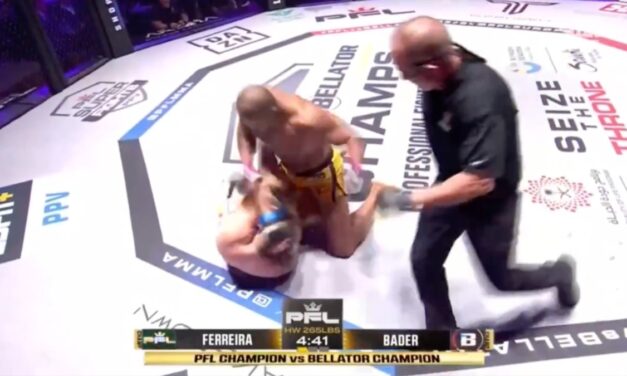 PFL vs Bellator Results: Renan Ferreira TKO’s Ryan Bader (Highlights)