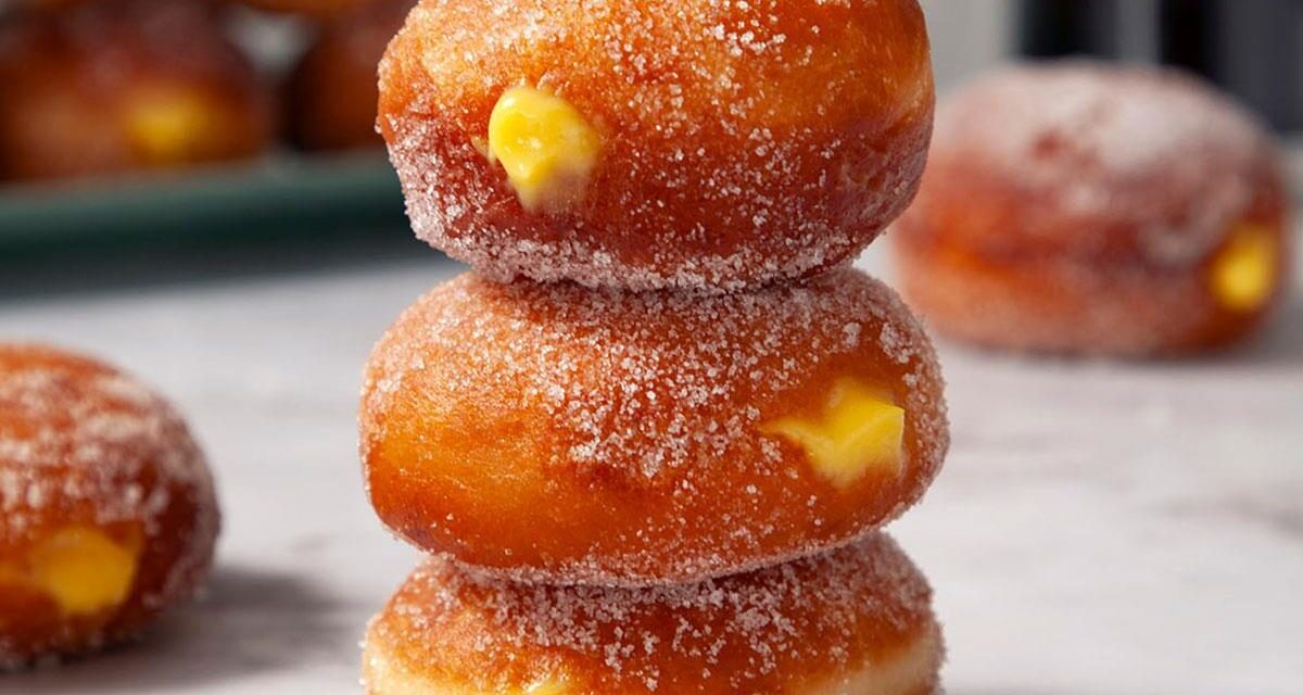 Cream-Filled Doughnuts