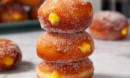 Cream-Filled Doughnuts
