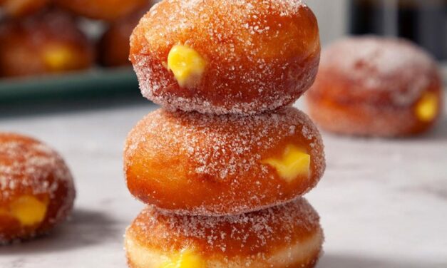 Cream-Filled Doughnuts