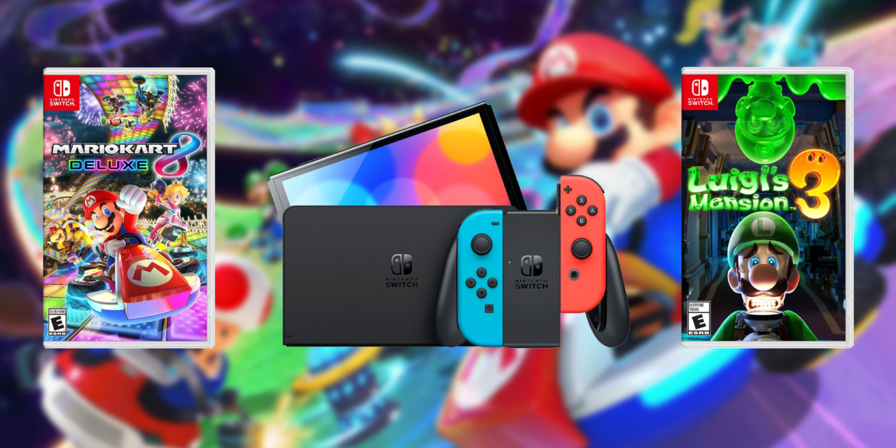 Daily Deals: Save on Nintendo Switch, Mario Kart 8 Deluxe, Luigi’s Mansion 3, and More
