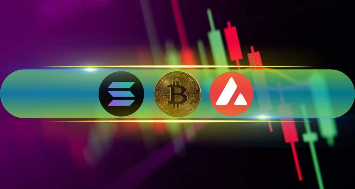 SOL Heads for $200, AVAX Soars 12% Daily, and BTC Eyes $70K Again (Weekend Watch)
