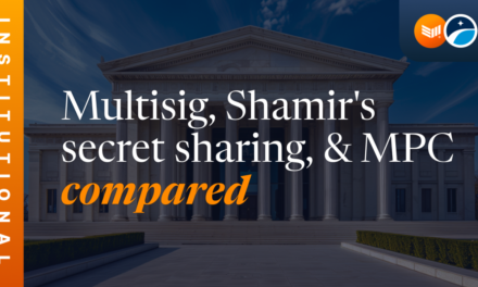 Multisig, Shamir’s secret sharing, & MPC compared