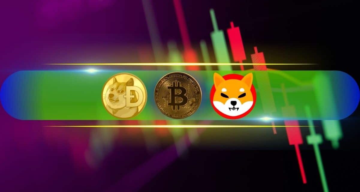 Bitcoin Slumps to 10-Day Lows, DOGE and SHIB Among the Double-Digit Losers (Weekend Watch)