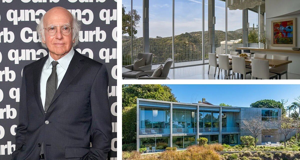 Larry David Lists His ‘Pretty, Pretty, Pretty Good’ Pacific Palisades Estate for $8.9M