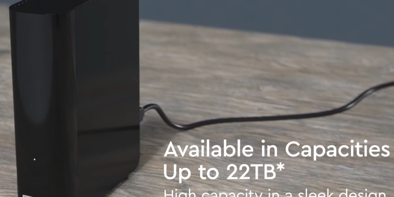 Store everything you’d ever need on this 20TB drive for $279