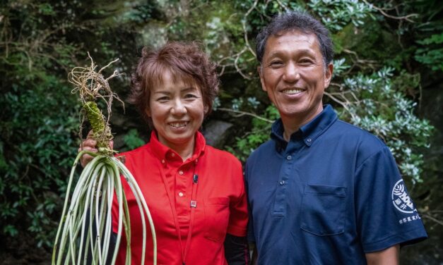 This couple quit the city to grow wasabi in Japan’s mountains