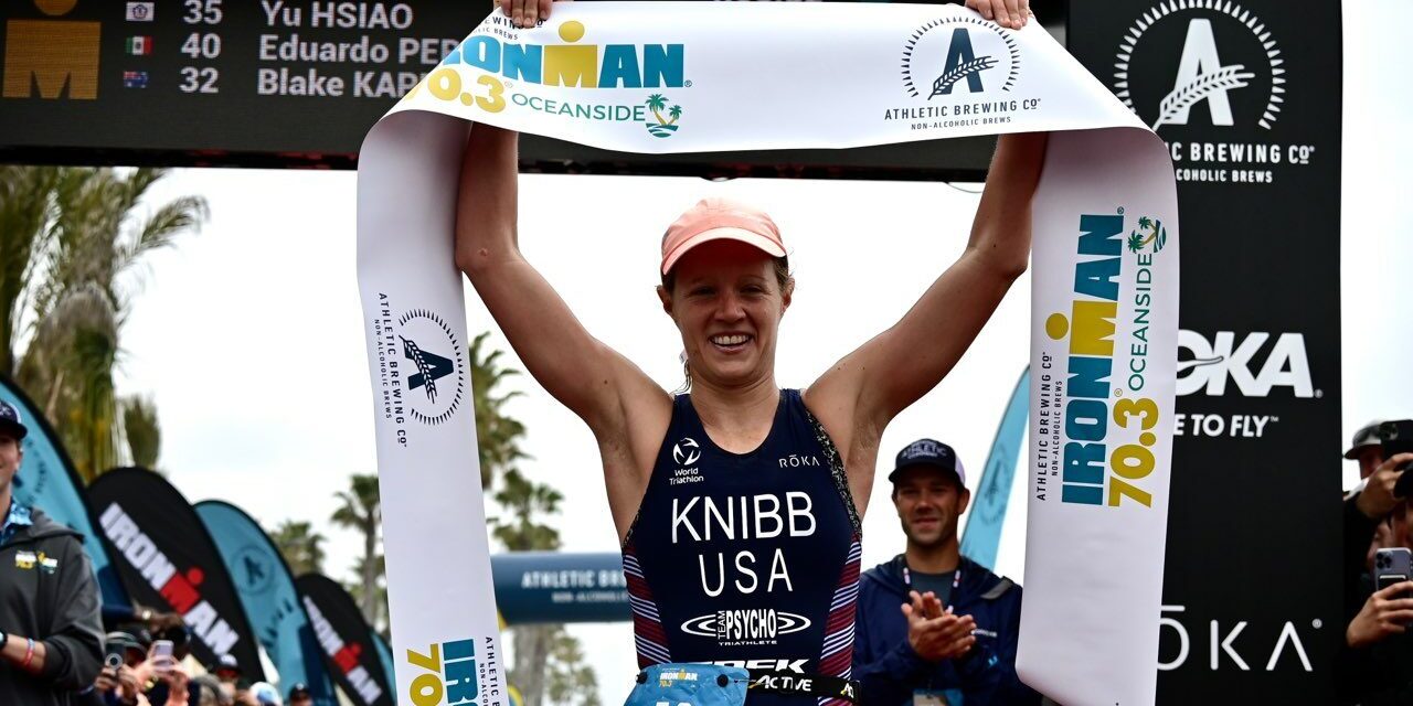 IRONMAN 70.3 Oceanside: Full finishing order as Knibb wins and Pallant-Browne has DSQ reversed