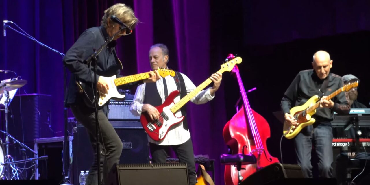 “Monster lineup here”: Eric Johnson and Michael Landau honor Jeff Beck with a fretboard-burning Freeway Jam cover