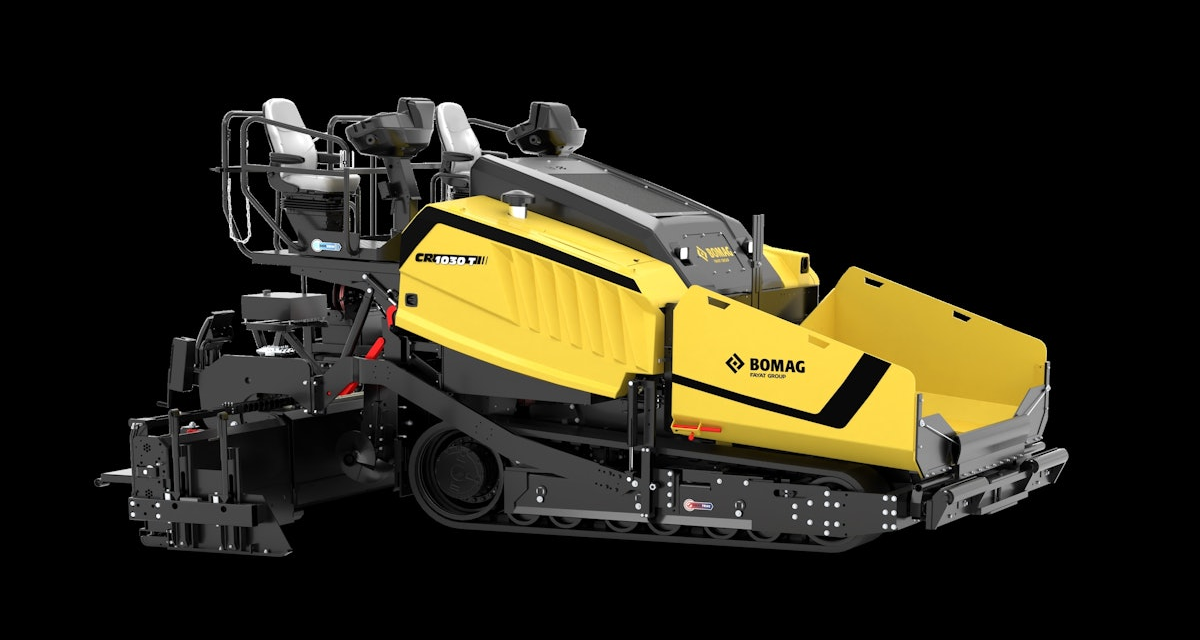 BOMAG Introduces Next Generation of CR Series Highway-Class Pavers