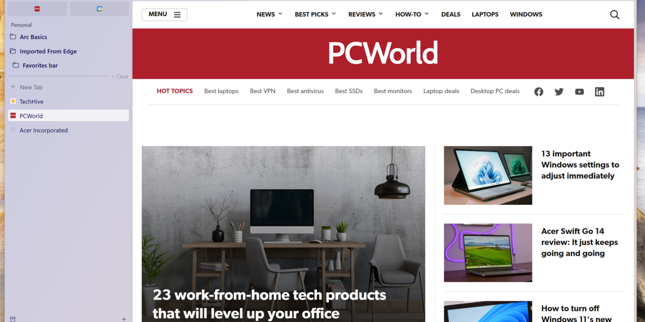 Arc’s new browser for Windows is too twee for me