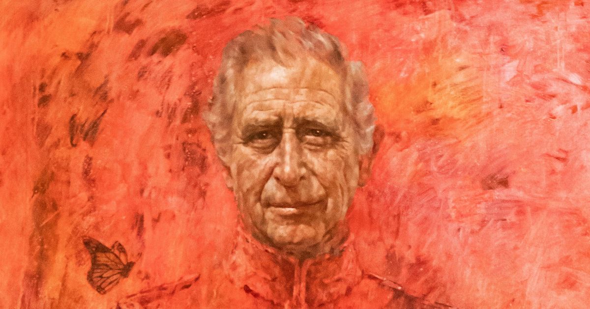 King Charles’ New Portrait Also Includes A Butterfly For A Special Reason