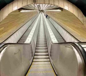 Prague metro station ditches all advertisements