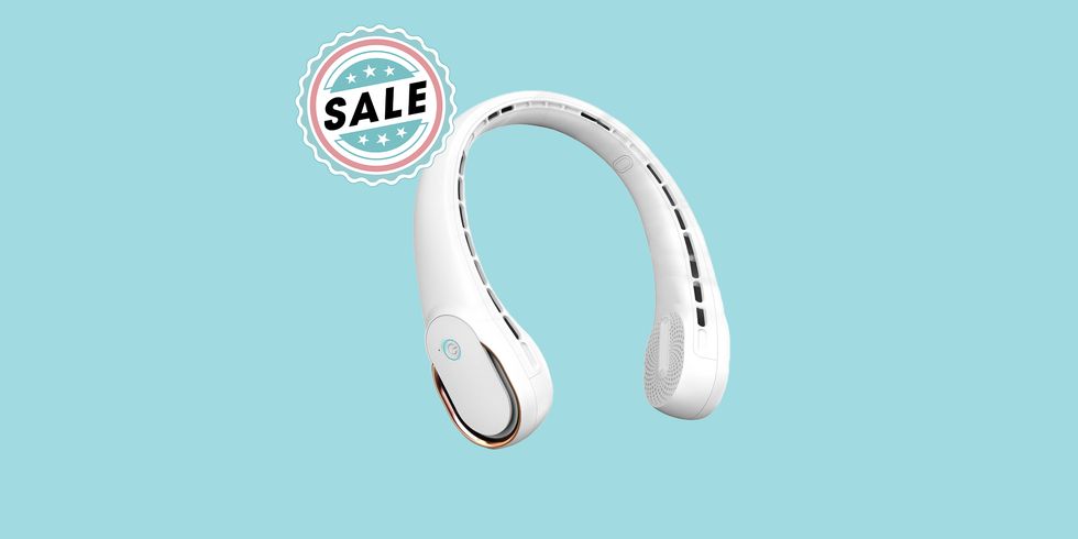 Amazon Shoppers Swear By This ‘Genius’ Portable Neck Fan for Hot Days—And It’s 40% Off