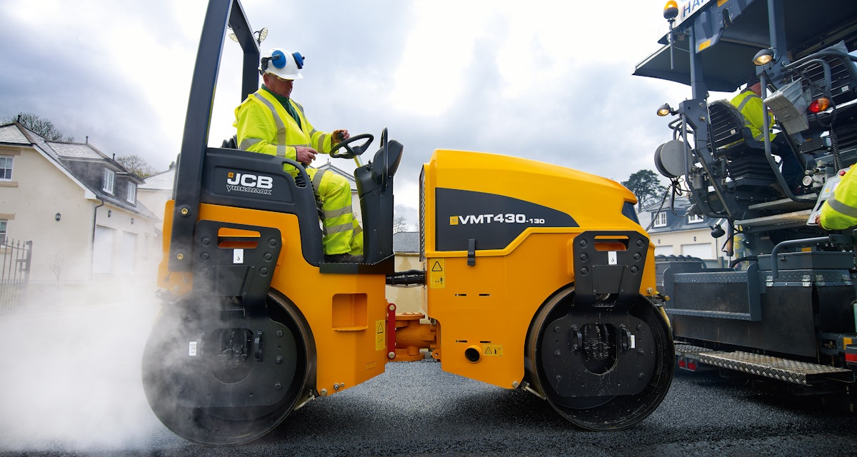JCB Expands Vibratory Tandem Roller Lineup with Two New Models