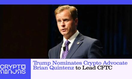 Trump Nominates Crypto Advocate Brian Quintenz to Lead CFTC