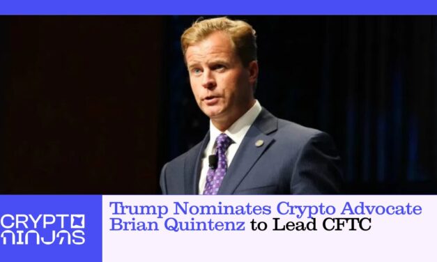 Trump Nominates Crypto Advocate Brian Quintenz to Lead CFTC