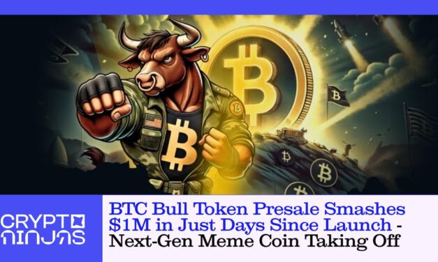 BTC Bull Token Presale Smashes $1M in Just Days Since Launch – Next-Gen Meme Coin Taking Off