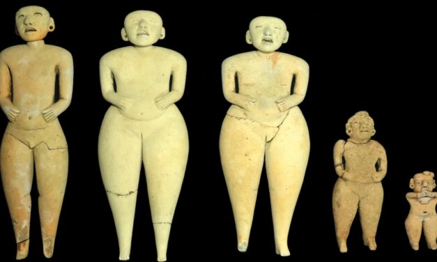 Who made these unusual ancient ‘puppets’—and left them atop a pyramid?