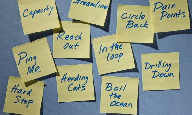 Synergy? Offlining? We all hate corporate jargon—but here’s why we still use it