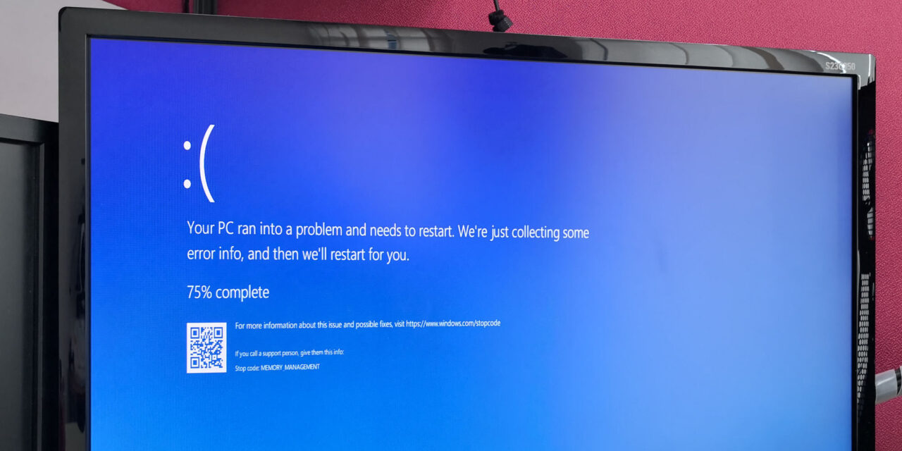 Microsoft kills the legendary Blue Screen of Death. It looks like this now