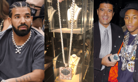 Drake Adds Another Classic Pharrell Chain To His Collection Thanks To Kid Cudi