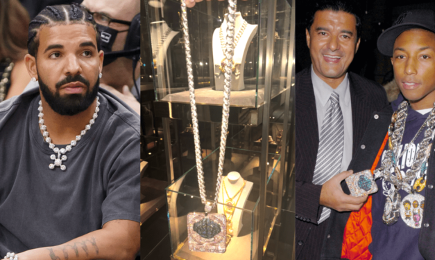 Drake Adds Another Classic Pharrell Chain To His Collection Thanks To Kid Cudi