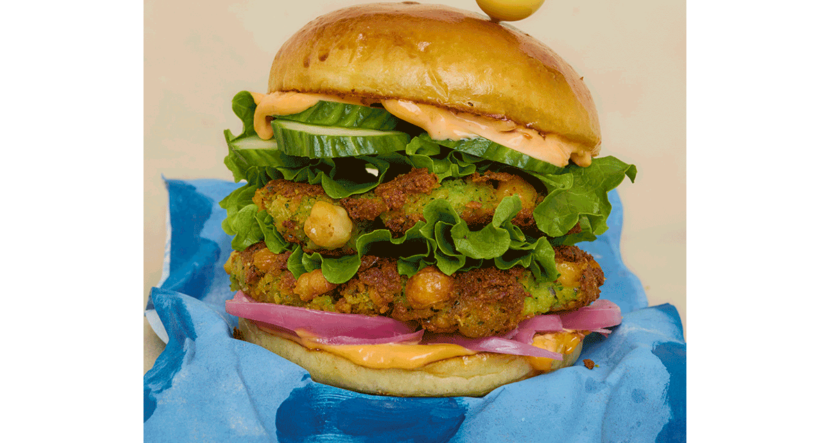 How Our Test Kitchen Turned an Oil Painting Into a Veggie Burger