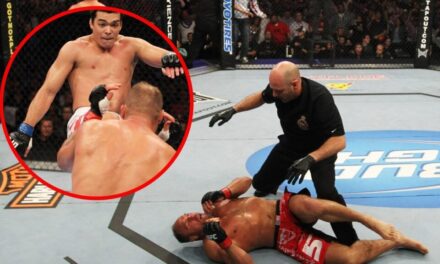 UFC legend vs legend fight ended with historic ‘Karate Kid’ KO no one saw coming