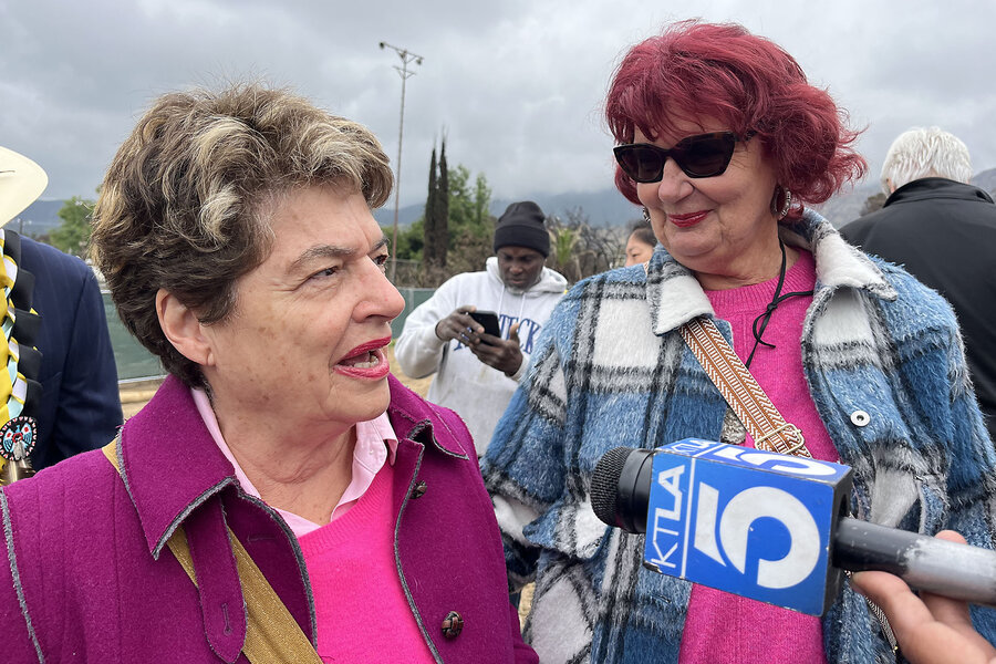 Destroyed by LA fires, this community is showing how to rebound – and rebuild