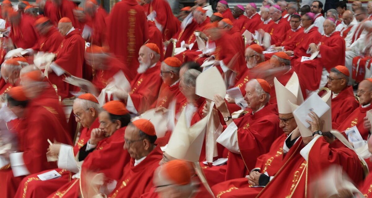 It’s conclave time—and frugality is in, extravagance is out