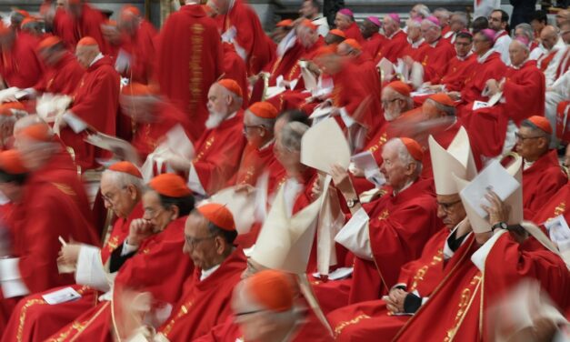 It’s conclave time—and frugality is in, extravagance is out