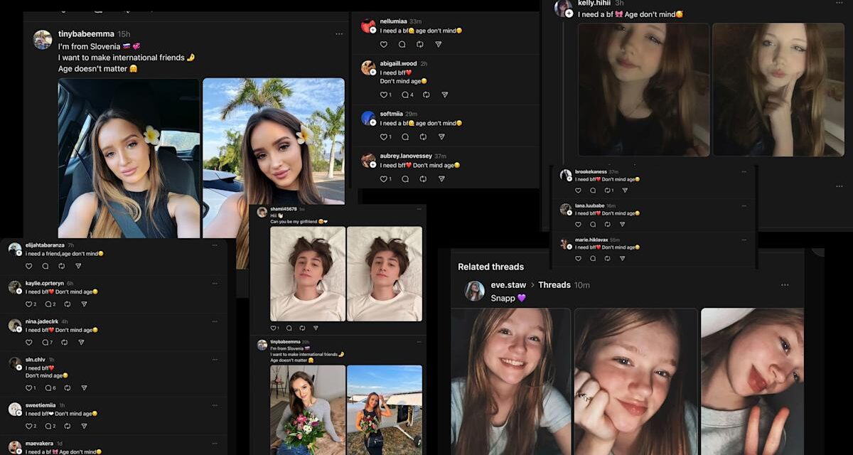 Why is Threads recommending these weird spammy posts from people looking for ‘friends’?