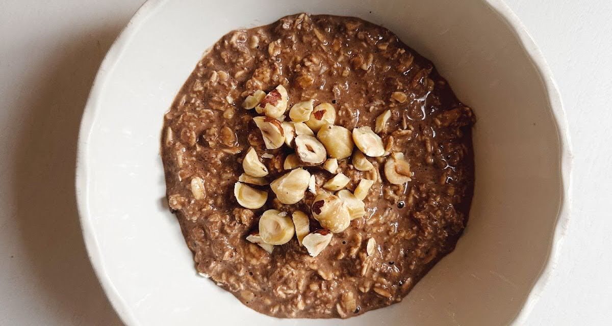 Nutty Mocha Crunch Overnight Oats