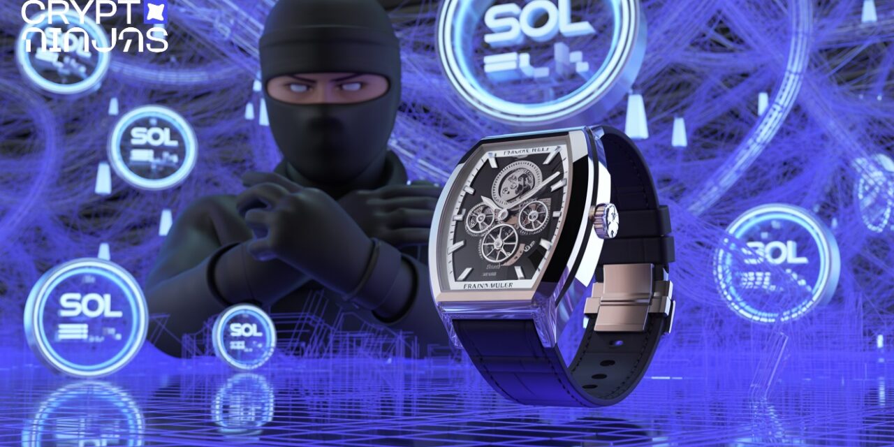 $24K Watch That Doubles as a Crypto Wallet? Franck Muller’s Solana Timepiece Sparks Frenzy