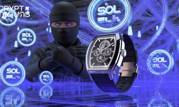 $24K Watch That Doubles as a Crypto Wallet? Franck Muller’s Solana Timepiece Sparks Frenzy
