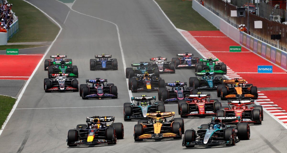 F1 grid: Starting positions for Spanish Grand Prix