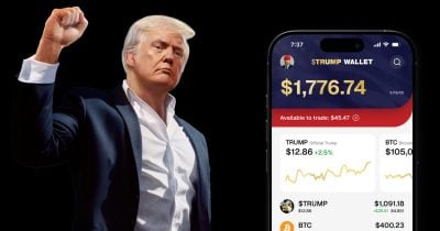 Trump’s son confirms team is launching a crypto wallet, denies link to circulating website