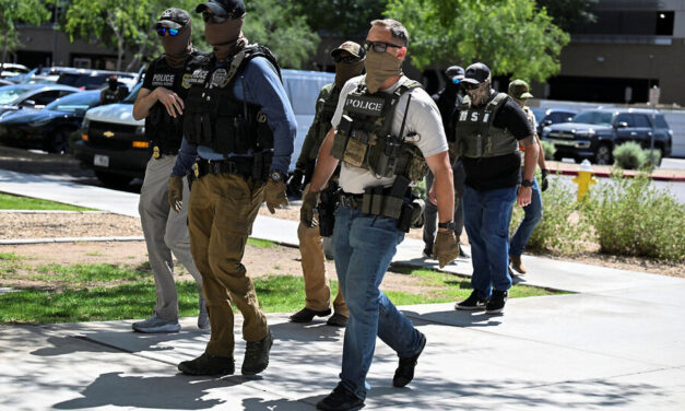 Masks on ICE agents ignite pushback. When can officials block their faces?
