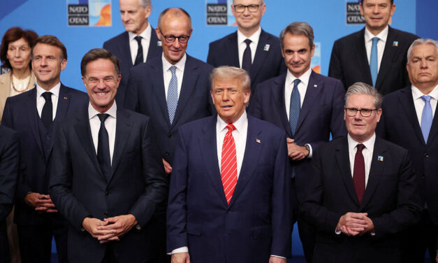 In Mideast and at NATO summit, Trump models norm-busting diplomacy