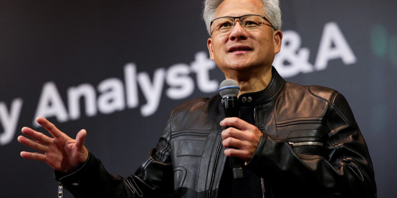 Nvidia briefly touched $4 trillion market cap for first time