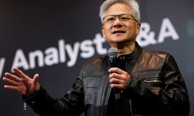 Nvidia briefly touched $4 trillion market cap for first time