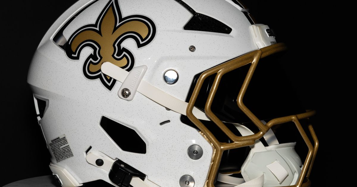 Saints reveal new alternate helmet for 2025 season