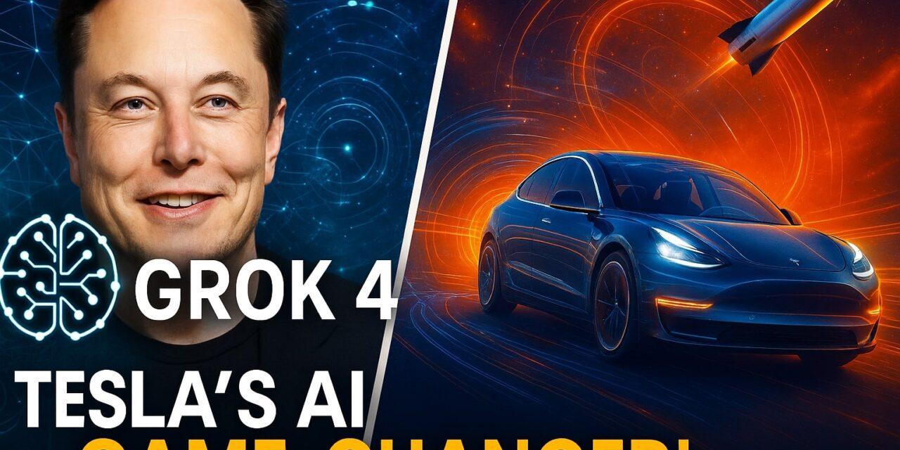 XAI Grok 4 Revolution: AI Breakthroughs, Tesla’s Future, and Economic Shifts